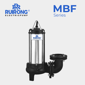 RUIRONG PUMP MBF series big flow Submersible Sewage Pump dirty water sewage pump