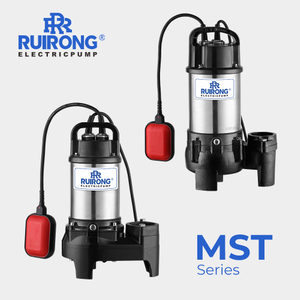 RUIRONG PUMP MST series portable Submersible water Pump household fish pond pump