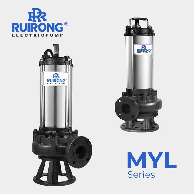 RUIRONG PUMP MYL Series slurry pump sewage water pump Special mortar submersible sand pumping pump
