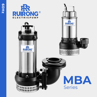 RUIRONG 60Hz MBA series Submersible Sewage Pump cast iron sewage pump