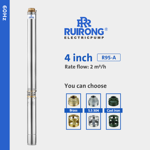 RUIRONG PUMP 60Hz 4 Inch Submersible Well Pump Submersible Fountain Pump
