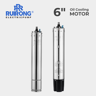 RUIRONG 6 inch Oil Cooling Submersible Motor Deep Well Water Pump motor