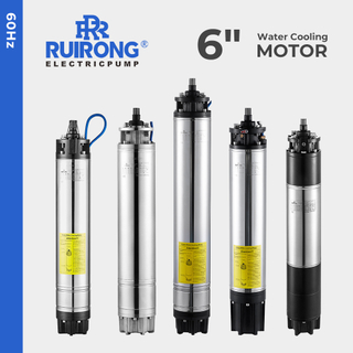 RUIRONG 60Hz 6 inch Water Cooling Submersible Motor Submersible well Pump motor