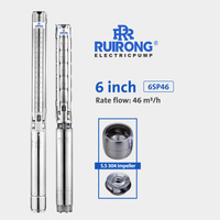 RUIRONG PUMP 6 inch SP Submersible pump manufacturer full stainless steel well pump