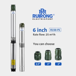 RUIRONG PUMP 6 inch Submersible Pump price cast iron Submersible water Pump OEM