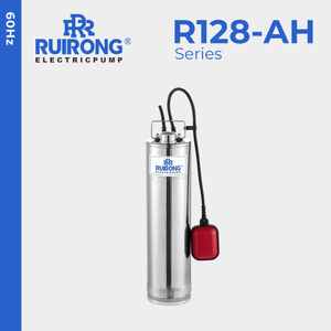 RUIRONG 60Hz R128AH series floating impeller deep well pump garden Multistage Submersible Pump