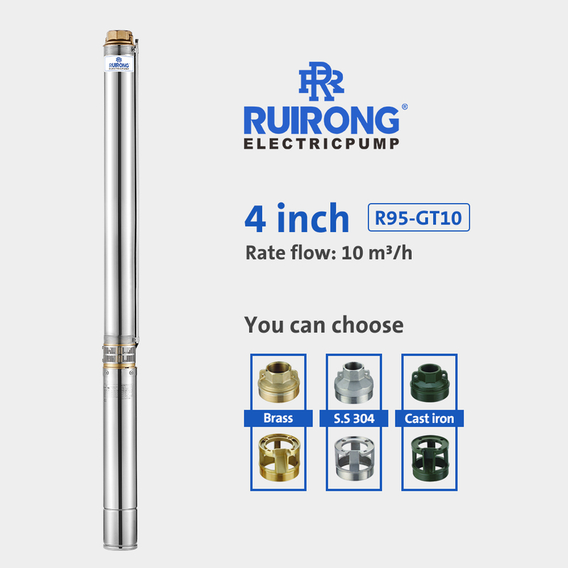 RUIRONG PUMP 4 inch SS304 submersible pump Submersible pump manufacturer