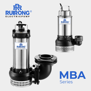 RUIRONG PUMP MBA series cast iron sewage pump submersible water pump