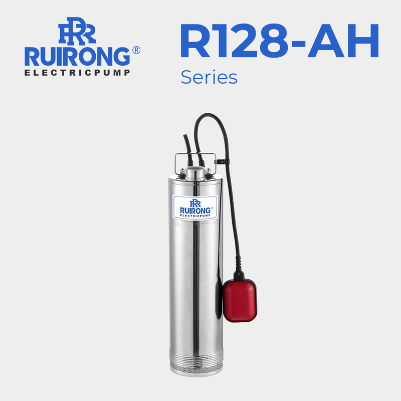 RUIRONG PUMP R128AH floating impeller Booster pump Multistage Submersible Pump 