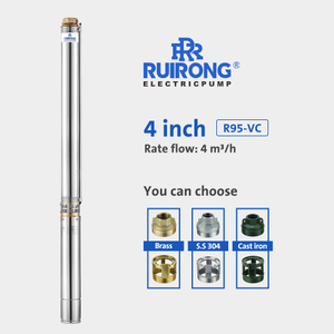 RUIRONG pump 4 inch submersible pump submersible fountain pump deep well pump