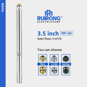 RUIRONG PUMP 60Hz 3.5 inch borehole pump deep well submersible pump