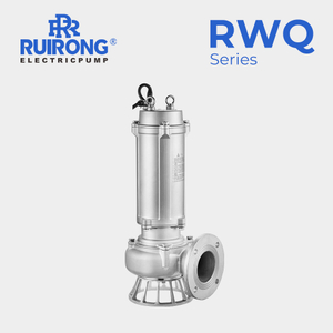 RUIRONG PUMP RWQ Series Submersible Sewage Pump Full stainless steel Corrosion resistant sewage pump