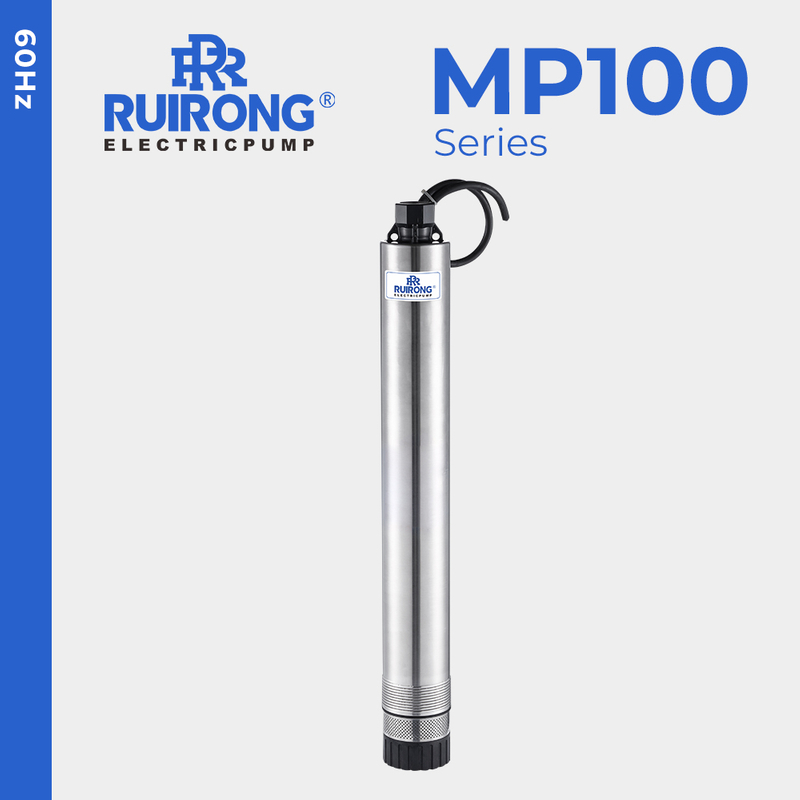 RUIRONG 60Hz MP100 series Multistage Submersible Pump Centrifugal booster water Pump
