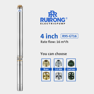 RUIRONG PUMP 4 inch stainless steel deep well pump supplier