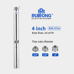RUIRONG PUMP 4 inch submersible fountain water pump solar water pump system