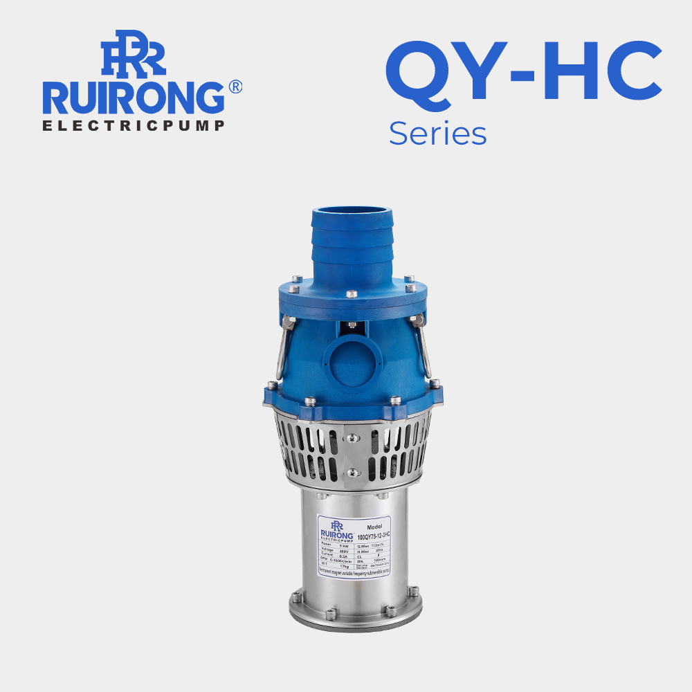 RUIRONG PUMP Permanent magnet variable frequency oil immersed submersible pump (HC)