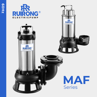 RUIRONG 60Hz MAF series Submersible Sewage Pump Industrial sewage pump