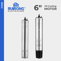 RUIRONG 60Hz 6 inch Oil Cooling Submersible pump Motor 380v SS304 submersible pump motor