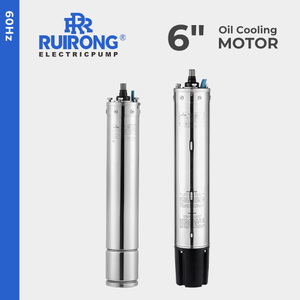 RUIRONG 60Hz 6 inch Oil Cooling Submersible pump Motor 380v SS304 submersible pump motor