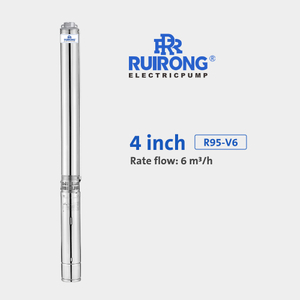 RUIRONG PUMP 4 inch Energy Saving Submersible Water Pump solar pump system supplier