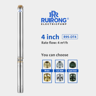 RUIRONG PUMP 4 inch submersible borehole water pump deep well pump supplier