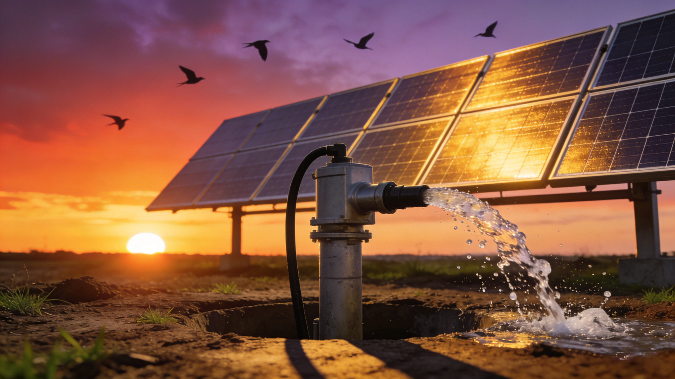 How To Make Solar Water Pumping System？