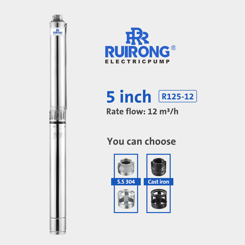 RUIRONG PUMP 5 inch submersible deep well pump water pump supplier