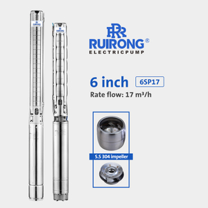 RUIRONG PUMP 6 inch stainless steel submersible pump SP Agricultural water Pump