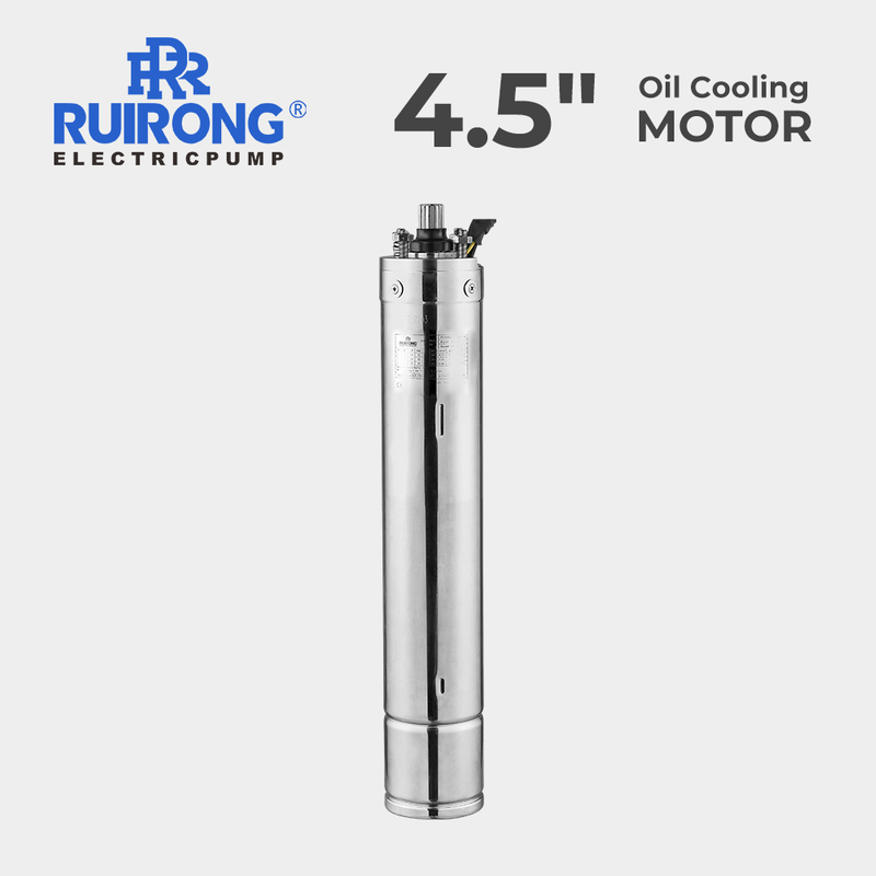 RUIRONG 4.5 inch Oil Cooling Submersible deep well pump motor submersible borehole pump motors