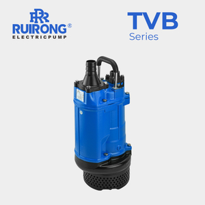 RUIRONG PUMP TVB Series Submersible Slurry Pump Sewage Waste Water Submersible Pump