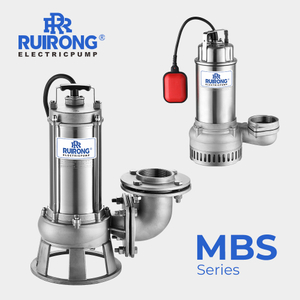 RUIRONG PUMP MBS series full Stainless Steel Submersible Water Pump Submersible Sewage Pump 