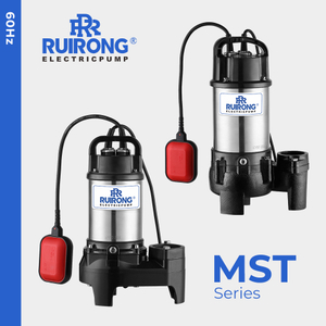 RUIRONG 60Hz MST series Submersible water Pump portable fish pond pump