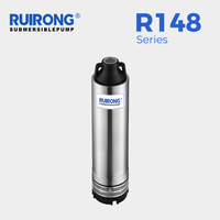RUIRONG PUMP R148 Series Stainless Steel Multistage Submersible Water Pump