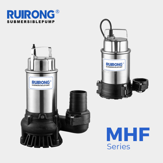 RUIRONG PUMP MHF series Low Water Level Drainage Pump submersible water pump
