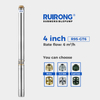 RUIRONG PUMP 4 inch R95-GT6 Series deep well submersible pump submersible fountain pumps