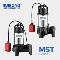 RUIRONG PUMP MST series portable Submersible water Pump household fish pond pump