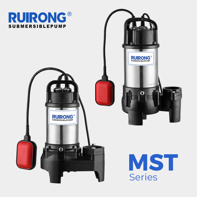 RUIRONG PUMP MST series portable Submersible water Pump household fish pond pump