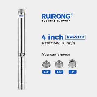 RUIRONG PUMP 4 inch R95-ST18 Series submersible pump supplier Agricultural water Pump