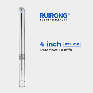 RUIRONG PUMP 4 inch R95-V10 Series submersible fountain pump solar water pump system