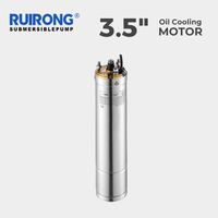 RUIRONG 3.5 inch Oil Cooling Submersible Motor deep well pump motor