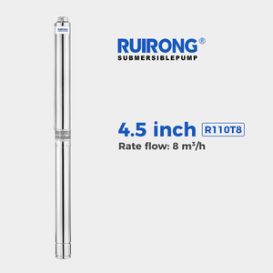 RUIRONG PUMP 4.5 inch 316L anti-corrosion submersible pump full stainless steel submersible water pump for deep well