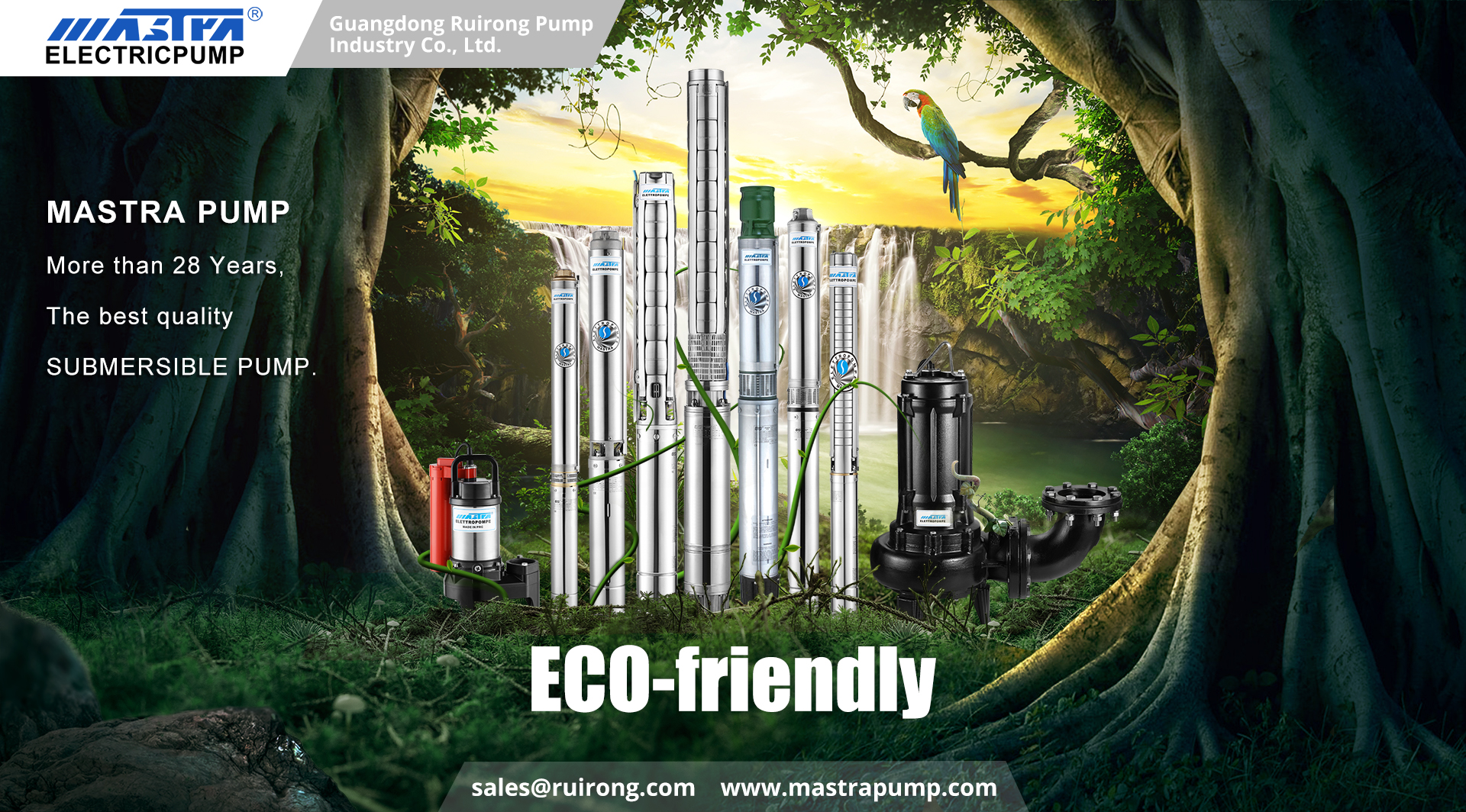 submersible deep well pump